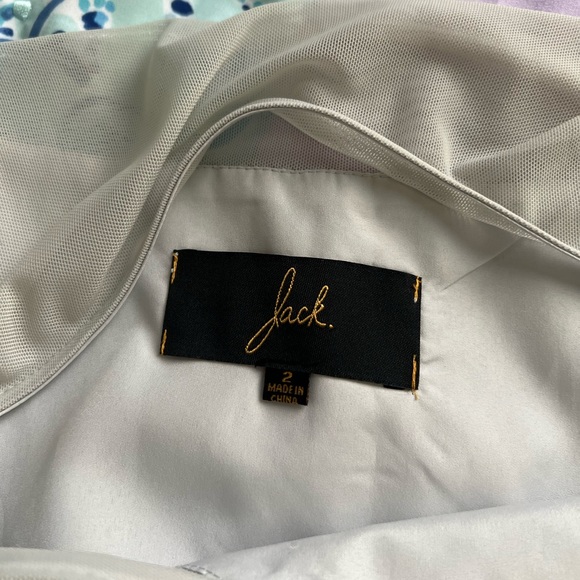 BB Dakota Silver Grey Sequins Mesh Dress - Picture 7 of 16